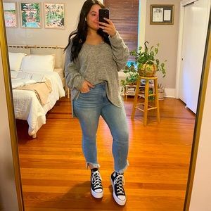 Black Platform Converse hightop